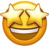 Happy face emoji
